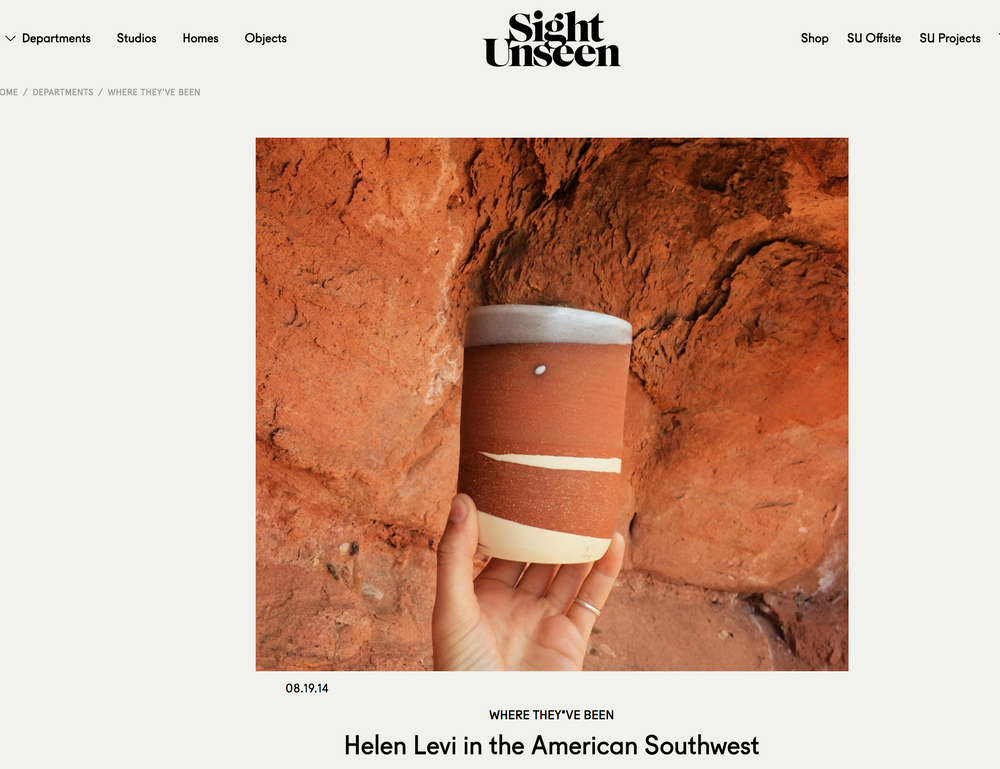 Road trip recap on Sight Unseen