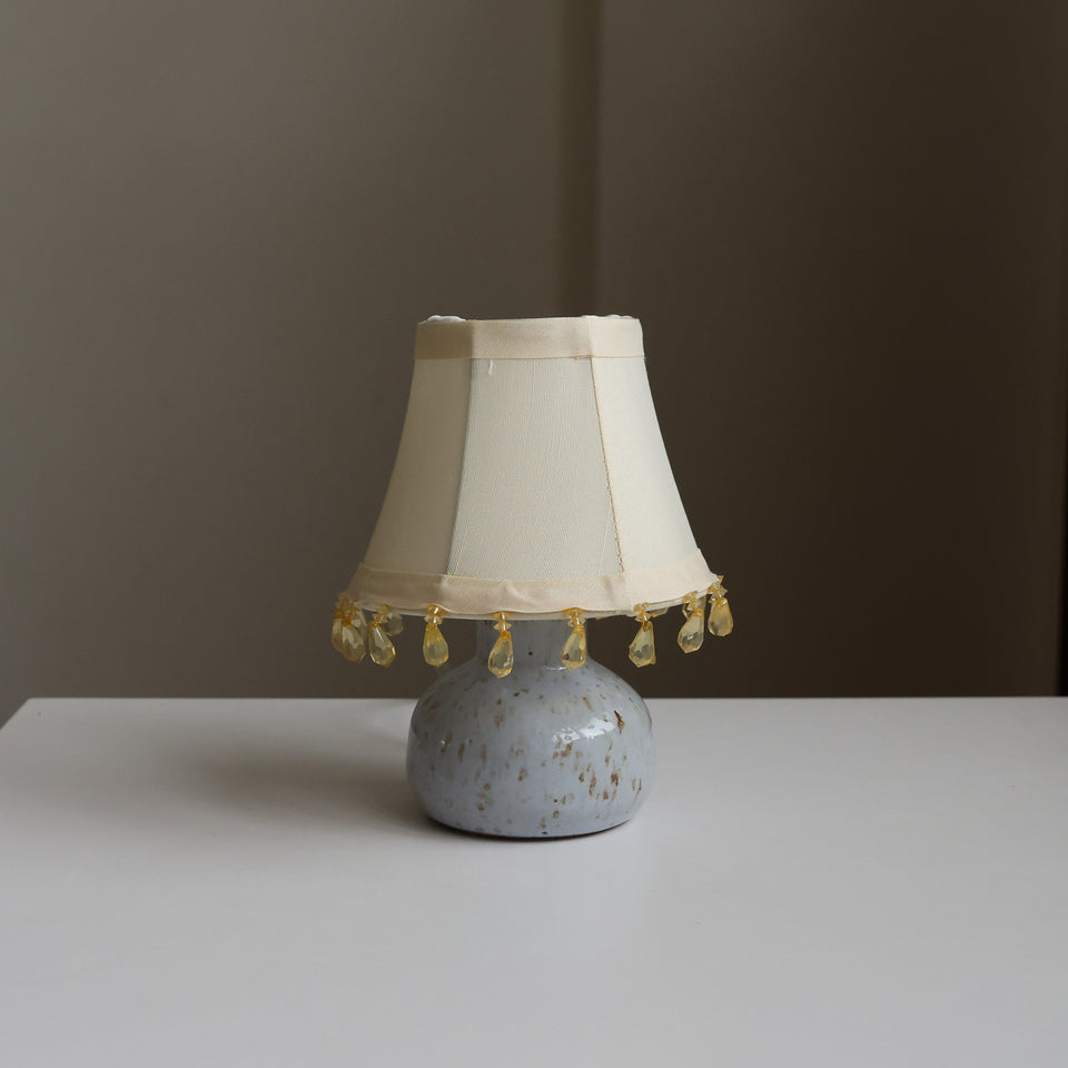 Baby blue mini lamp