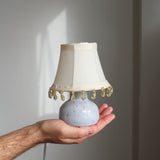 Baby blue mini lamp