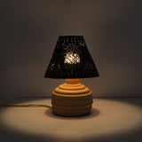 Tin pineapple lamp