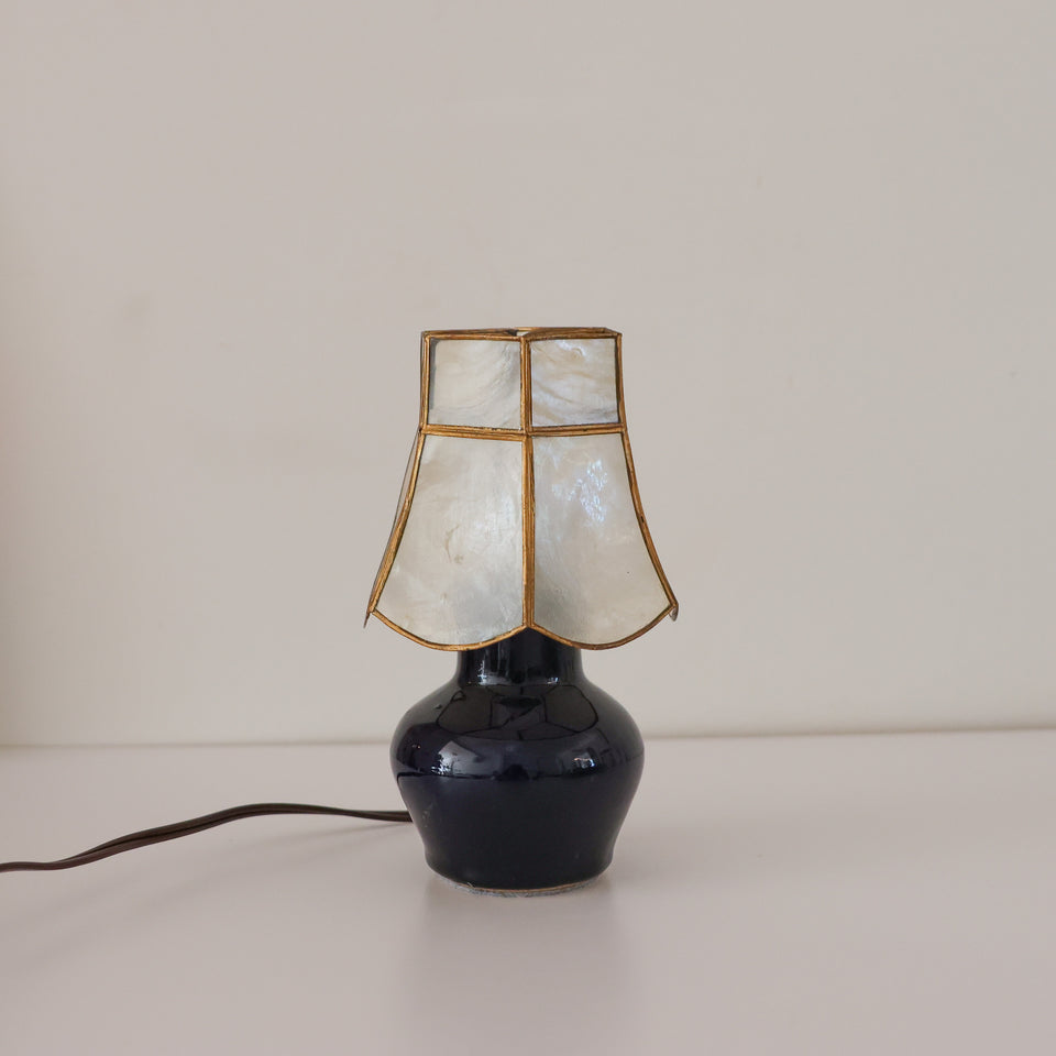 Darkest blue mini lamp