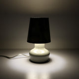 Cats eye grey mini lamp