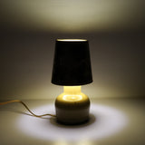 Cats eye amber mini lamp