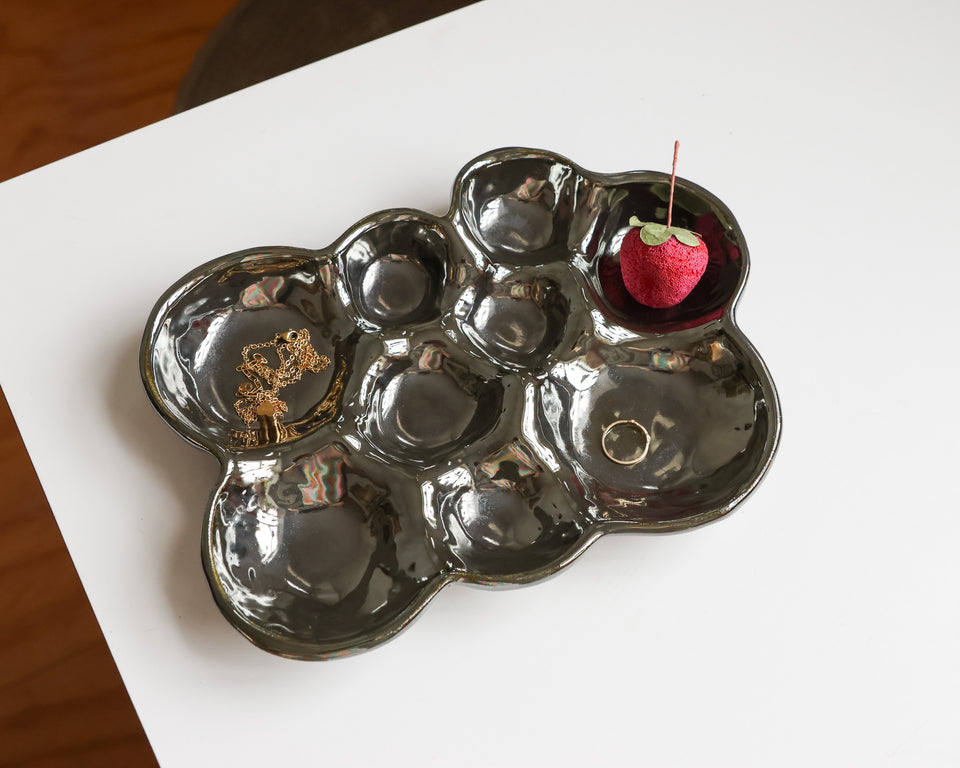 Mirror trinket tray