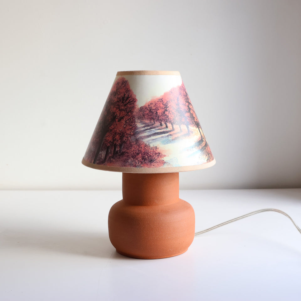 Table lamp: little house on the prairie