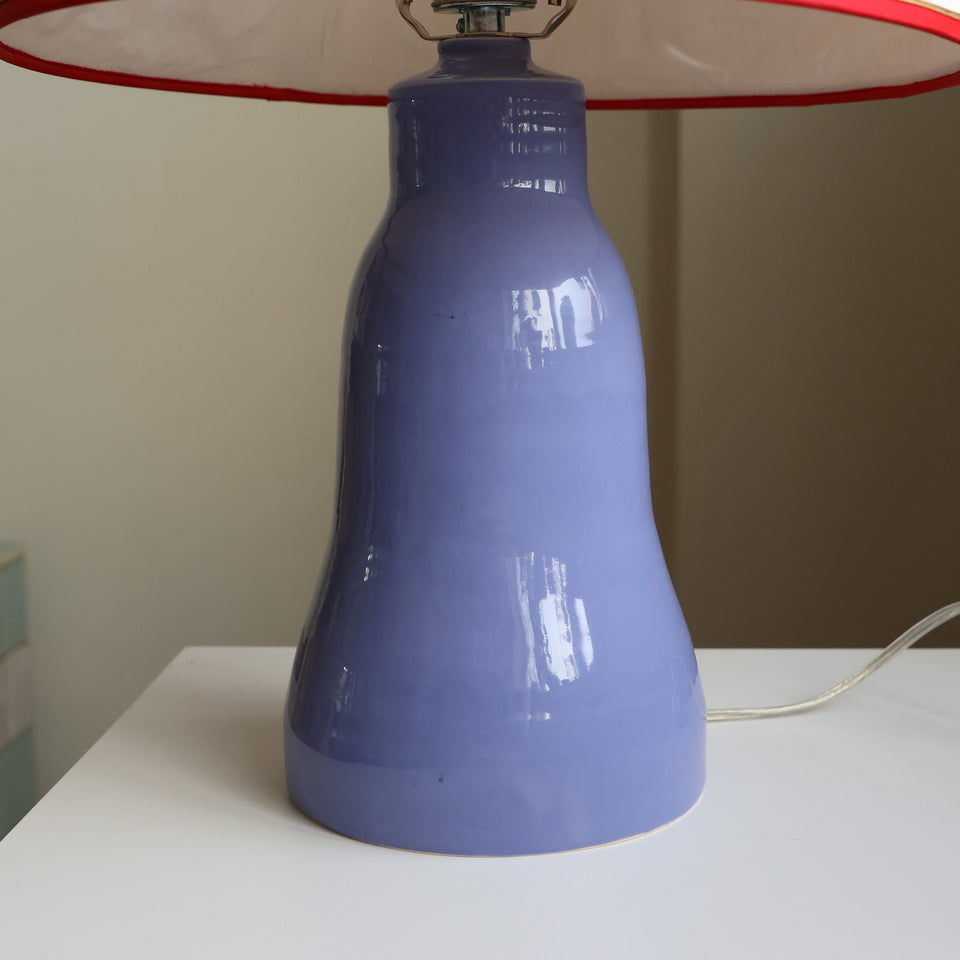 Table lamp: pierced paper