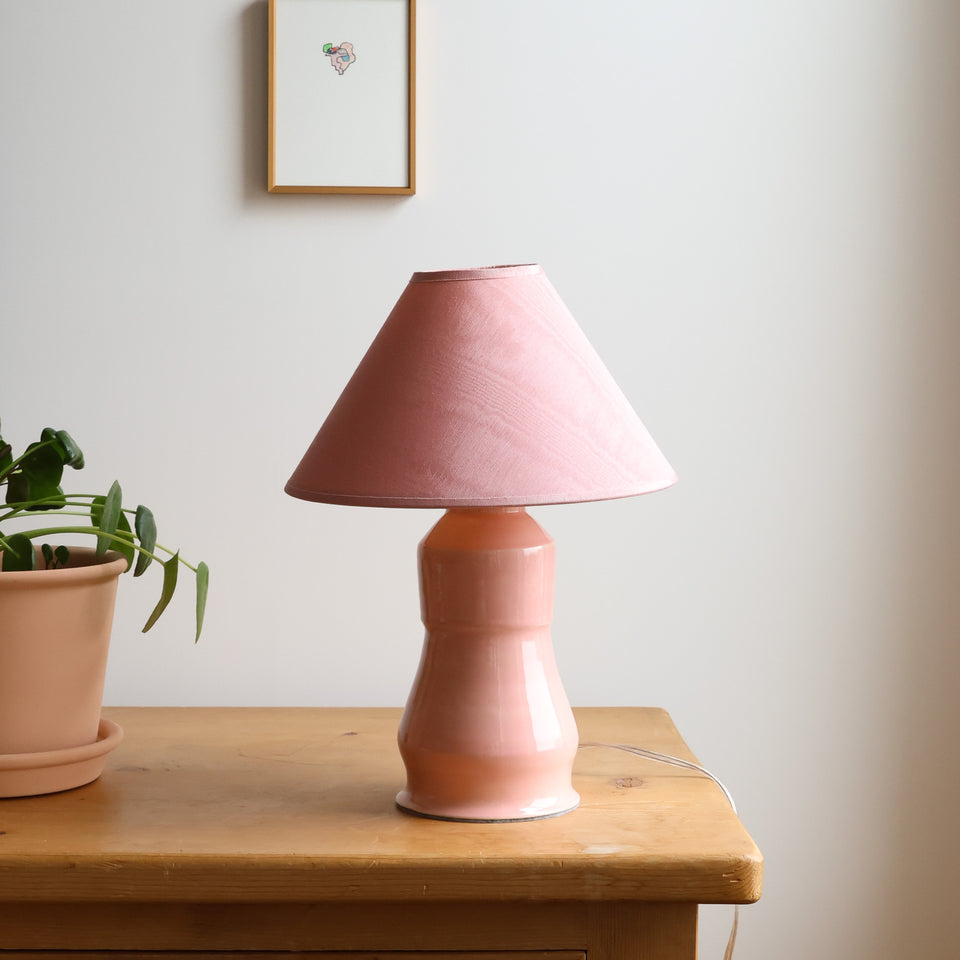 Table lamp: pink lady