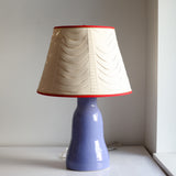 Table lamp: pierced paper