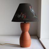 Table lamp: flock
