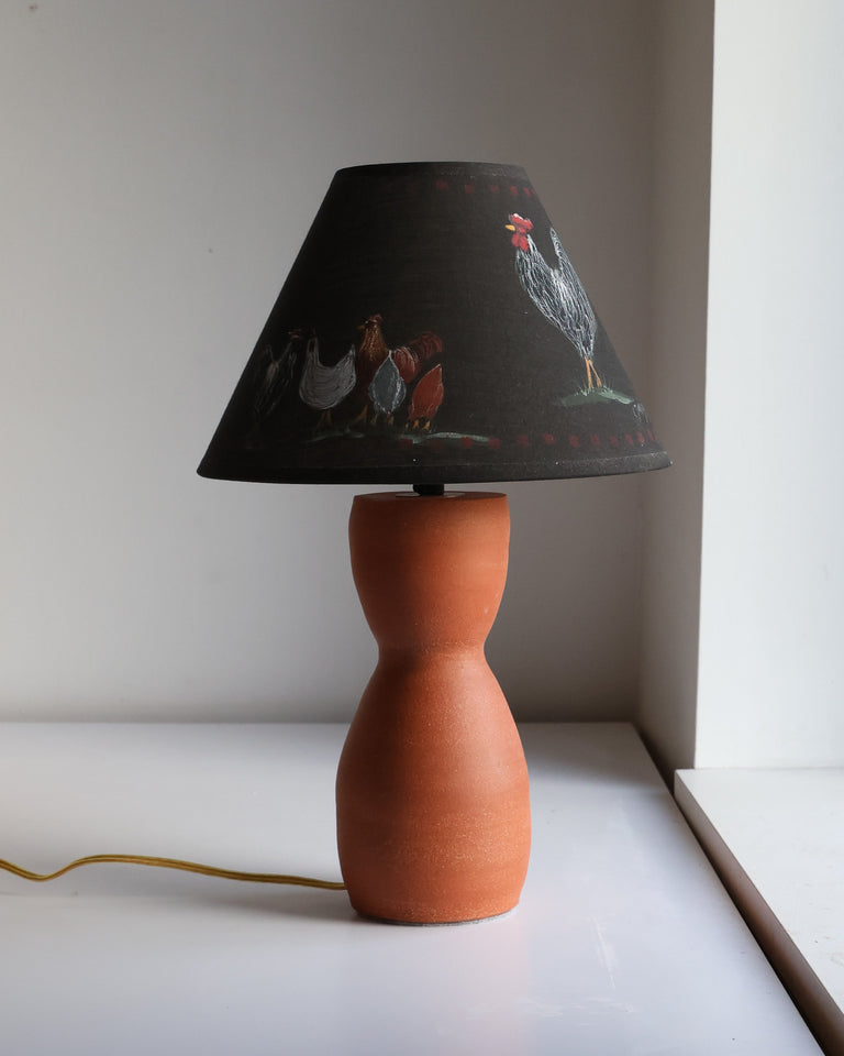 Table lamp: flock