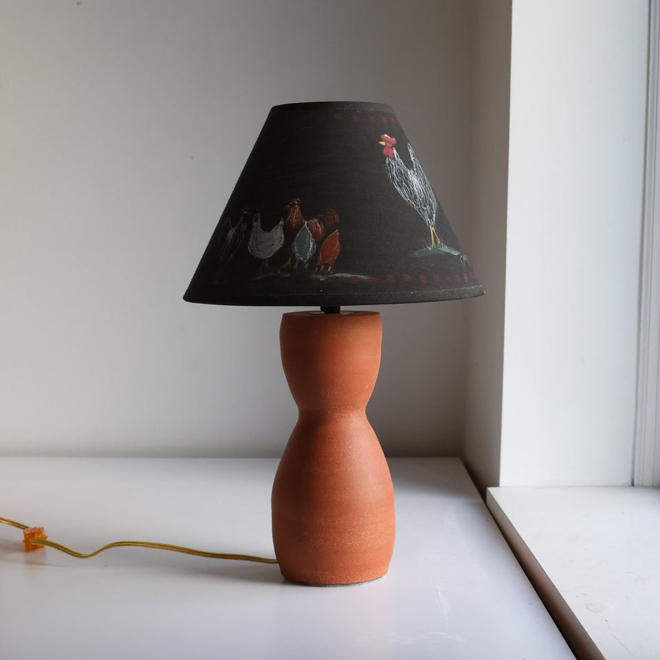 Table lamp: flock