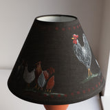 Table lamp: flock