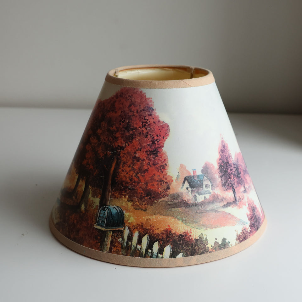 Table lamp: little house on the prairie