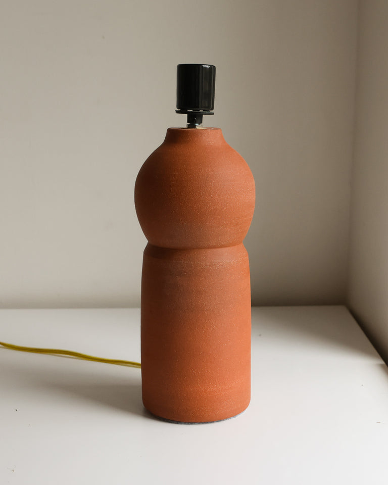 Table lamp: pedestal
