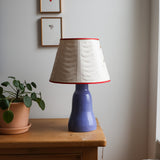 Table lamp: pierced paper