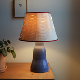 Table lamp: pierced paper