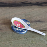 Marbled spoon rest