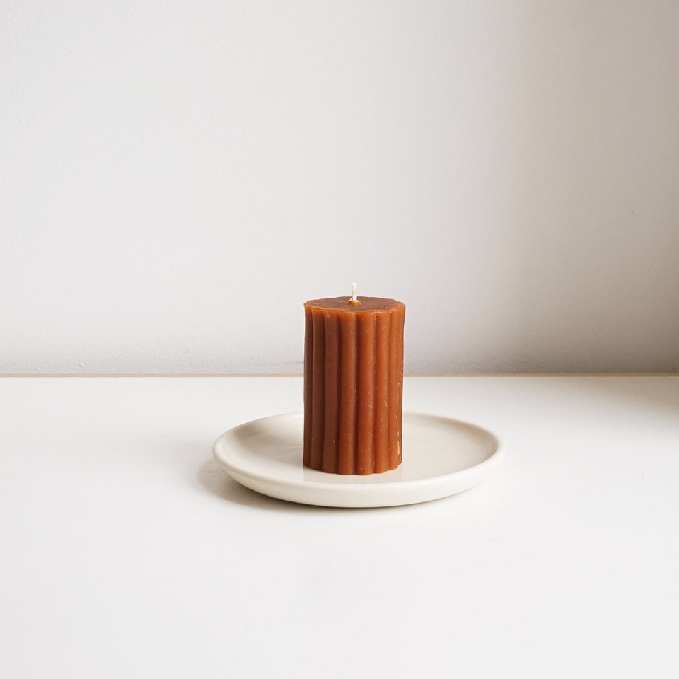 Stoneware saucer